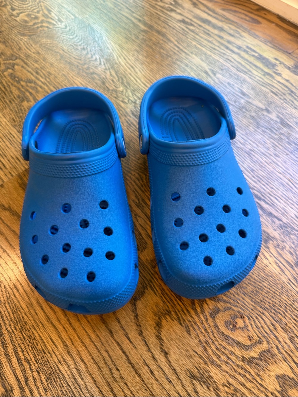 Kids Lightweight Blue CROCS - never worn